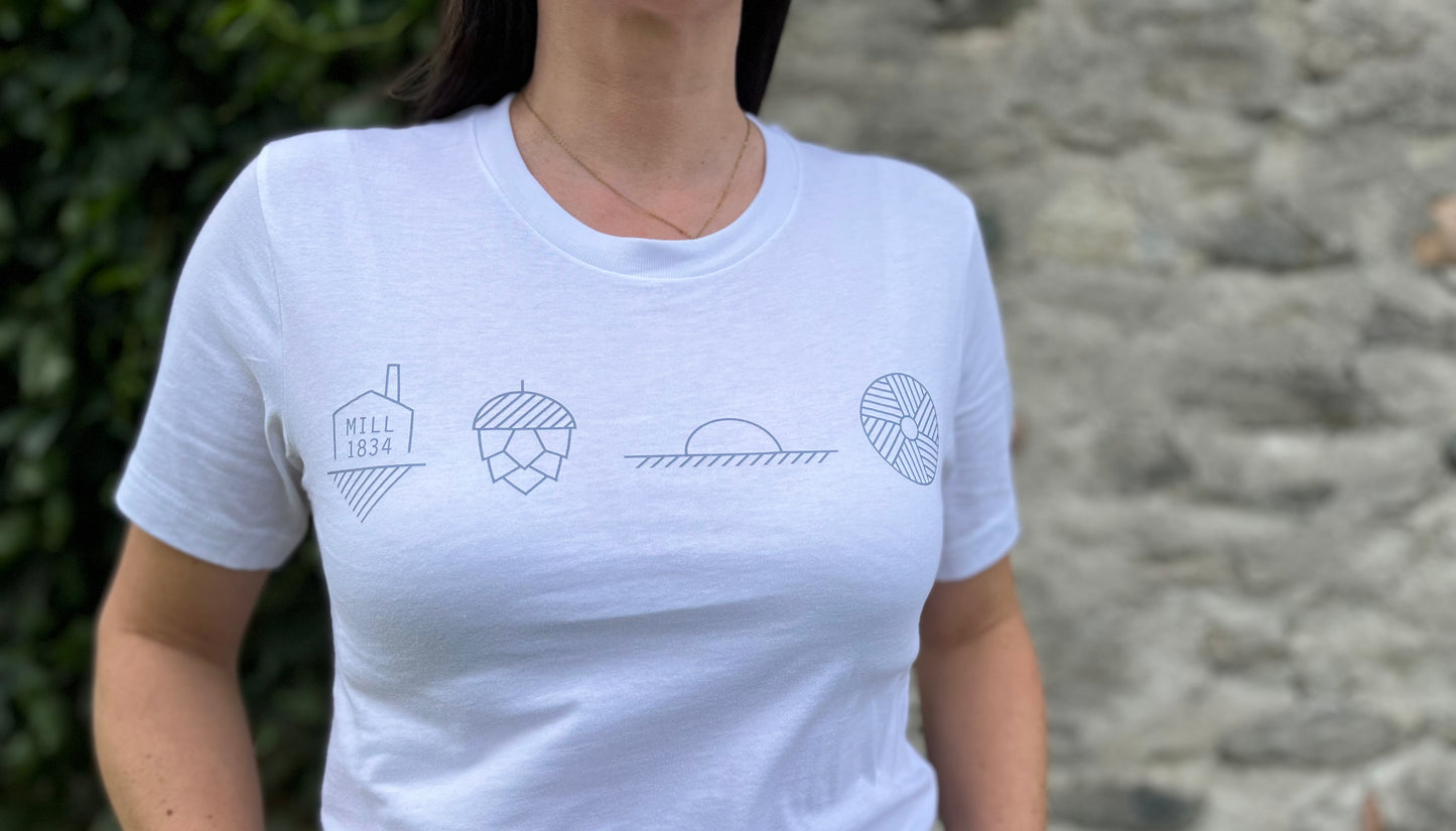 Icon T-Shirt (Black, Blue, White)